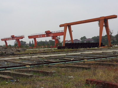  無(wú)錫回收行車(chē)、龍門(mén)吊、碼頭吊，單梁行車(chē)、雙梁行車(chē)、天車(chē)回收